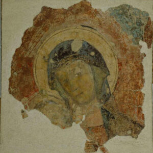 Madonna con il Bambino, Pittore emiliano, XV secolo