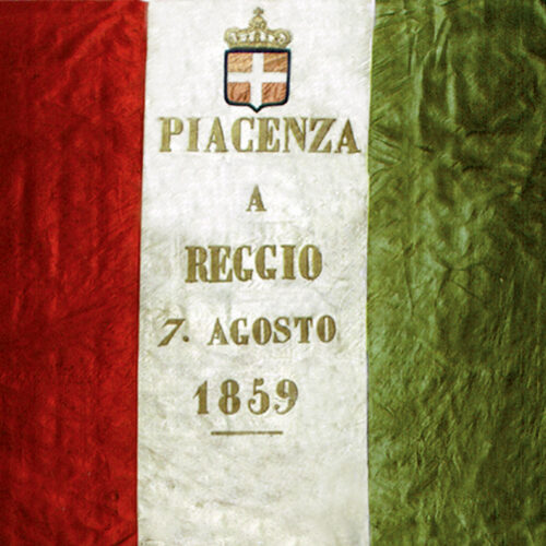 Bandiera “Piacenza a Reggio” 7 agosto 1859